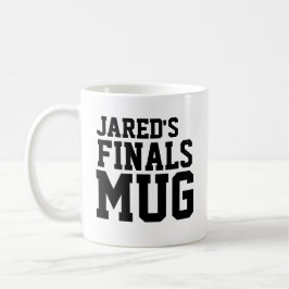 Roligt Black and White School Finals Mugg