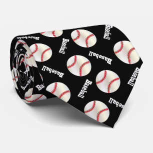 Roligt Black Baseball Mönster Slips