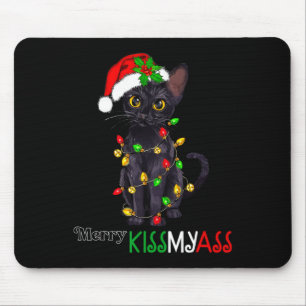 Roligt Black Cat Merry Kissmy Julafton Pajamas Chr Musmatta