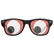 Roligt Black Googly-Ögon (ned) Party