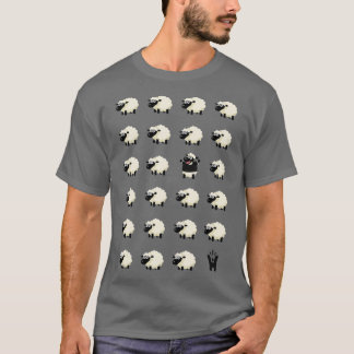Roligt Black Sheep HappyMe T Shirt