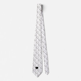 Roligt Black Sheep of the Family Novelty Tie Slips