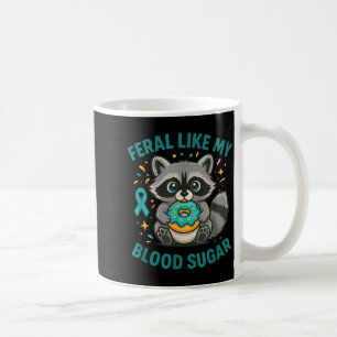 Roligt Blodsocker Tvättbjörn Mat Kaos Diabetes Vil Kaffemugg