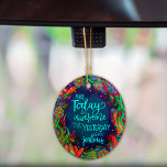 Roligt Blommigt för färgfyllda hörn  för offertspi Julgransprydnad Keramik<br><div class="desc">Söt Blommigt Hearts Inspiritivity Gör i dag ett handskrivet citat från Fantastisk, prydnadsföremål är en underbar gåva till en bästa vän, dotter, mamma, brorsan eller någon du kärlek. Roligten och de färgstarka hjärt- och blommigt prydnadsämnena har blivit mycket populära. Underbart att hänge sig från spegel i omvärlden som påminnelser om...</div>