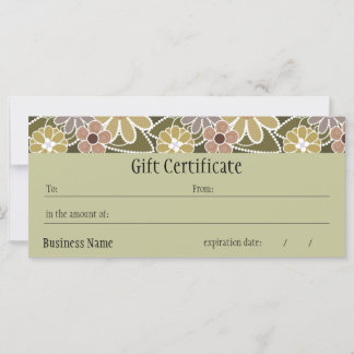 Roligt Blommigts Gift-certifikat