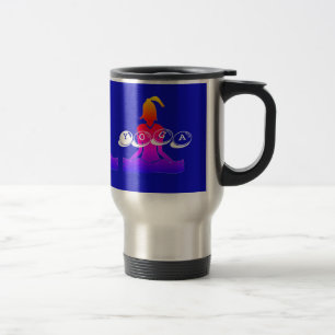 Roligt Blue Commuter 'Java Yoga' Resemugg