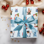 Roligt Blue Gnomes Presentpapper<br><div class="desc">Den här designen kan vara personlig genom att välja det andra alternativet för anpassning. Du kan också överföra till andra objekt. Kontakta mig på colorflowcreations@gmail.com eller använda alternativet chatta överst på sidan om du vill ha den här designen på en annan produkt eller behöver hjälp. Se mer av mina design...</div>