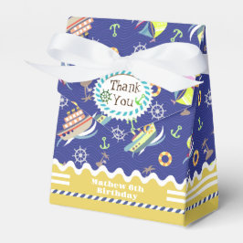 Roligt Boats blå favoritruta Presentaskar