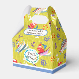 Roligt Boats blå favoritruta Presentaskar