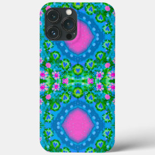 Roligt BoHo Blommigt Rosa Abstrakt Girly Modern