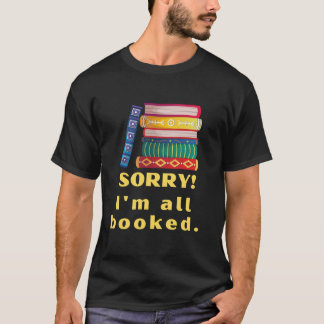 Roligt bok-älskare t shirt