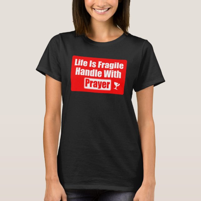 Roligt böneord t shirt (Framsida)