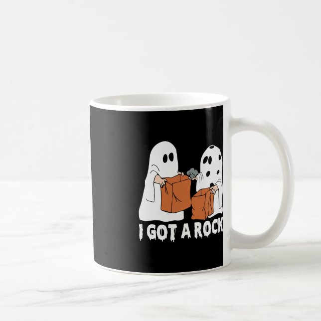 Roligt Boo Ghost Scary I Har A Sten Halloween Kaffemugg (Höger)