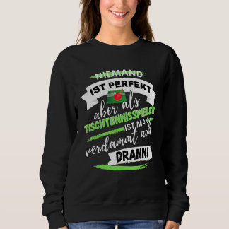 Roligt Bord tennis Player som säger design för TT T Shirt