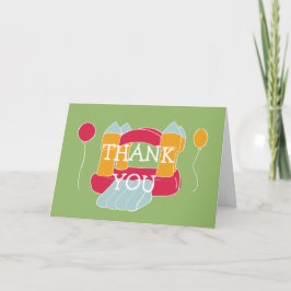 Roligt Bounds House Bright Tackkort Card Kort