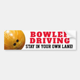 Roligt Bowlareare Bowling Fläkt Bildekal