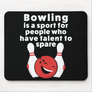 Roligt Bowling för kvinnor, Manar eller barn Musmatta