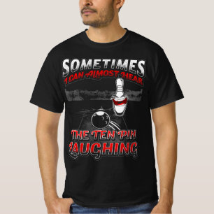 Roligt Bowling med 10 stift T Shirt