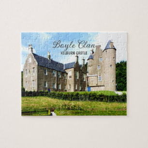 Roligt Boyle Scottish Klans Kelburn Castle Puzzle Pussel