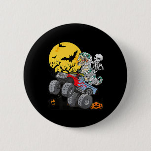 Roligt Boys Halloween Monster Lastbil Pumpkin Mumm Knapp