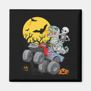 Roligt Boys Halloween Monster Lastbil Pumpkin Mumm Magnet