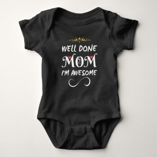 Roligt Bra Gjort Mamma Jag Är Fantastisk T Shirt