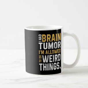 Roligt Brain Tumor Awareness Aneurysm Jag hade hjä Kaffemugg