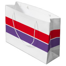 Roligt Bred Lila Red Tävla Rand på vit