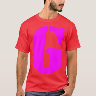 Roligt Brev G Alphabet Teacher Kindergarten T Shirt