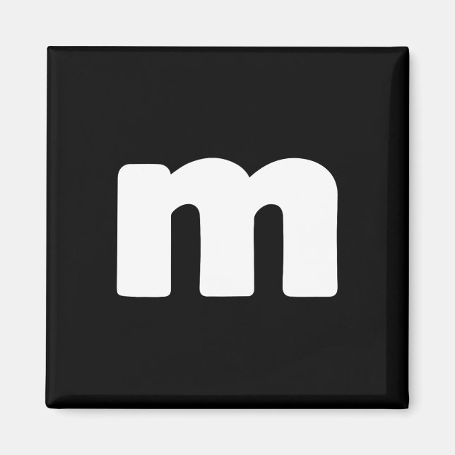 Roligt Brev M Groups Halloween Team Groups Costume Magnet (Framsidan)