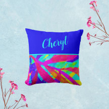 Roligt Bright Colorful Modern Personlig