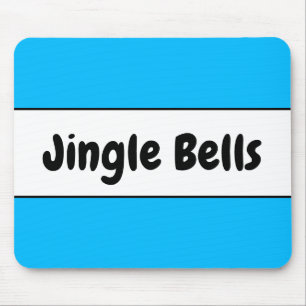 Roligt Bright Himlar Blue White Jungle Klockor Musmatta