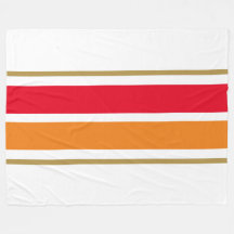 Roligt Bright Red Orange Wide Tävla Rand