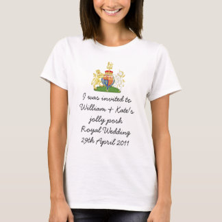 Roligt British Royal Bröllop souvenir top Tröja