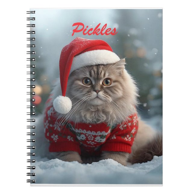 Roligt British Shorthair Cat-Personligen Anteckningsbok (Framsidan)
