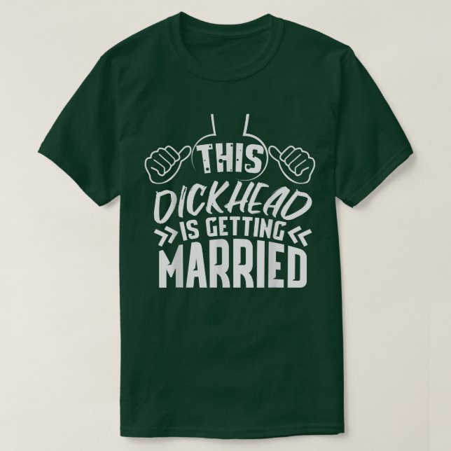 Roligt Bröllop Brudgum Svägerfest  T Shirt (Design framsida)