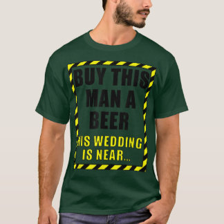 Roligt bröllop brudgummen möhippa köp den här mann t shirt