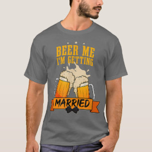 Roligt bröllop för män, brudgum, brudgummens män, t shirt