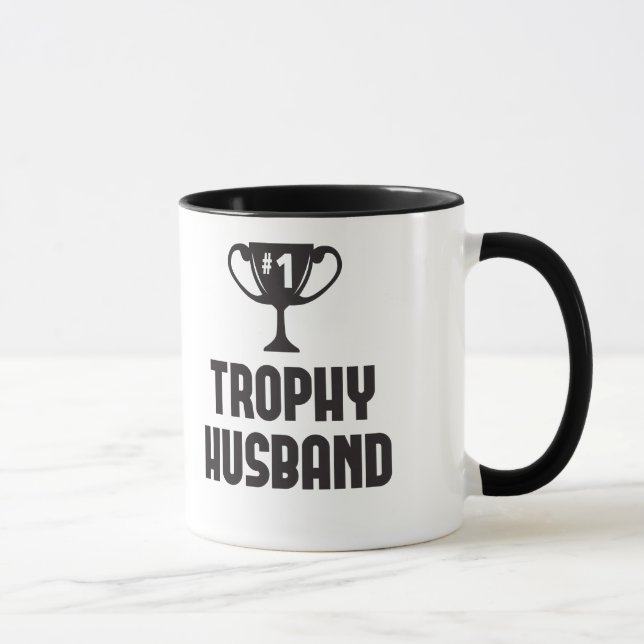 Roligt bröllop för trofémake & födelsedaggåva mugg (Höger)
