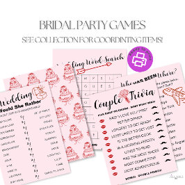 Roligt Bröllop par Trivia-spel - Bride vs. Groom