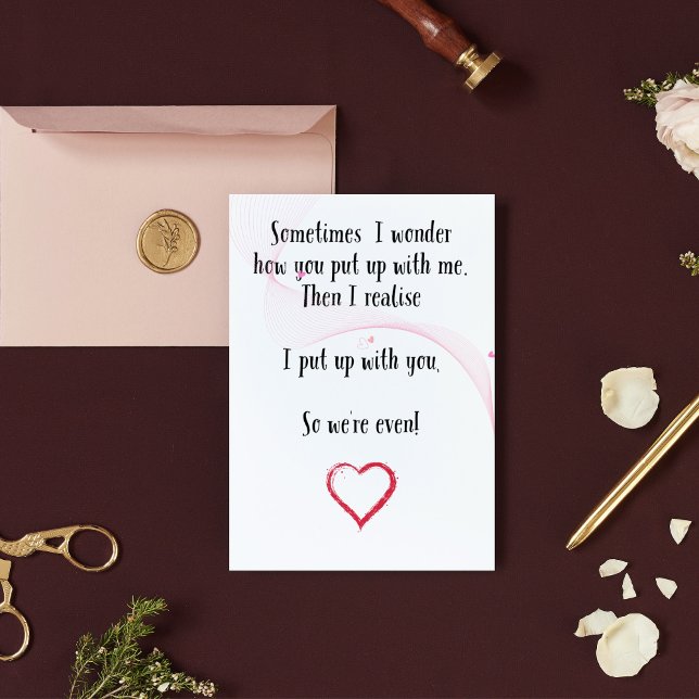 Roligt bröllopsjubileumskort - Födelsedagskort Tack Kort (Skapare uppladdad)