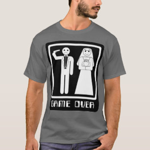 Roligt Bröllopsspel Över 2 T Shirt