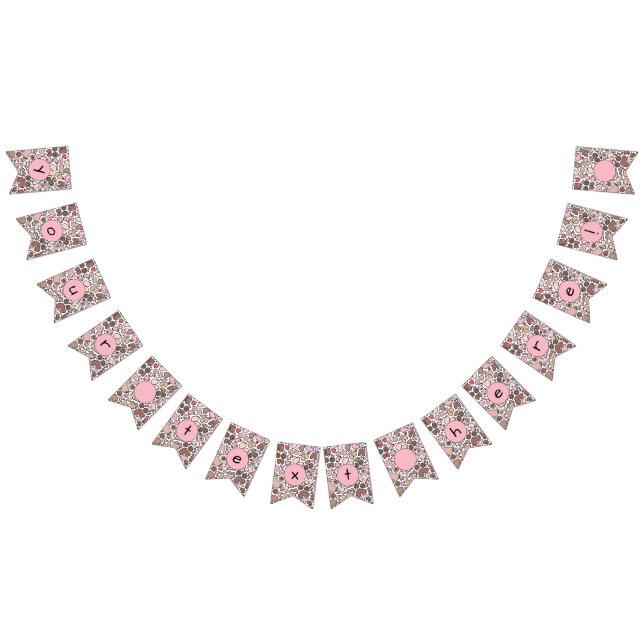 roligt bröstkvinna som buntar flaggor (Alla)