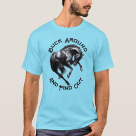 Roligt Buck runt och ta reda på T Shirt