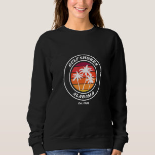 Roligt Bukt Shores Alabama Beach Sunset Novelty Ar T Shirt