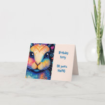 Roligt Bunny Vuxen Födelsedagsfest