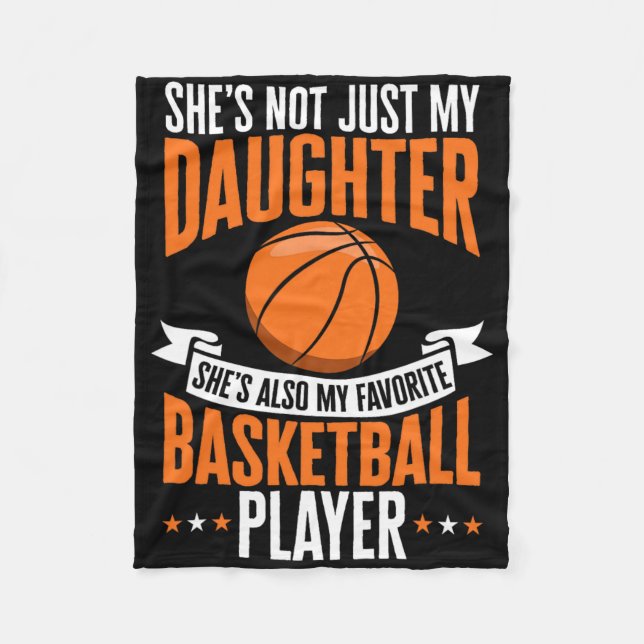 Roligt Bysketbyll överordnad. Hon är min favoritby Fleecefilt (Framsidan)