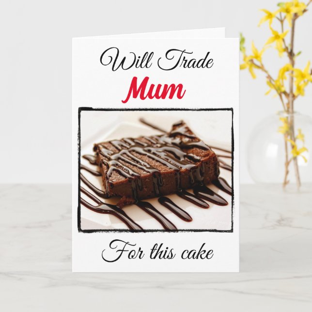 Roligt Byte mot: Mamma Kort (Gul blomma)