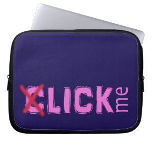 Roligt (C) slicka mig issäkerhetsbrytarerosor med Laptop Sleeve