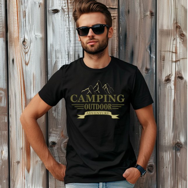 Roligt campingspråk Camper present T Shirt (Skapare uppladdad)